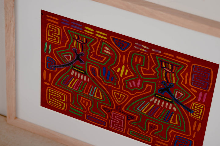 Kuna Dancers Museum Quality Mola