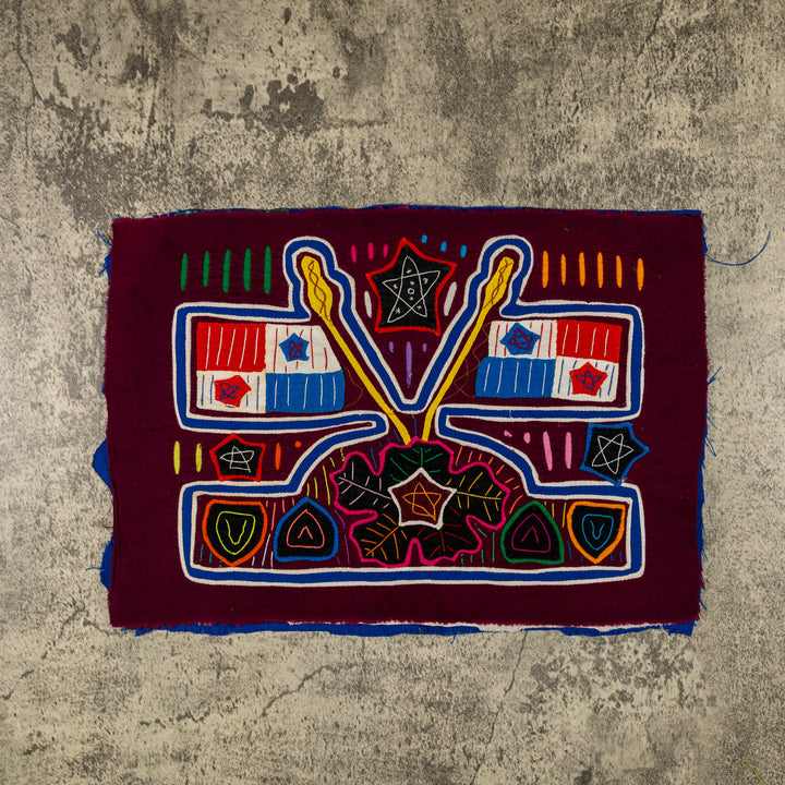 Panama National Flag Patriotic Mola