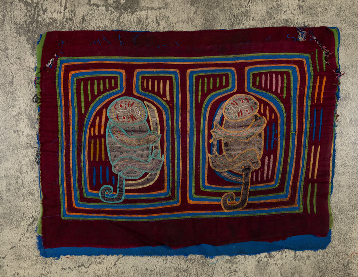 Vintage Machine-Stitched Classic Design Mola