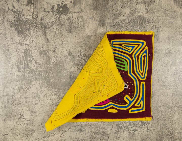 Maroon And Yellow Rainbow Tuna Fish Mola