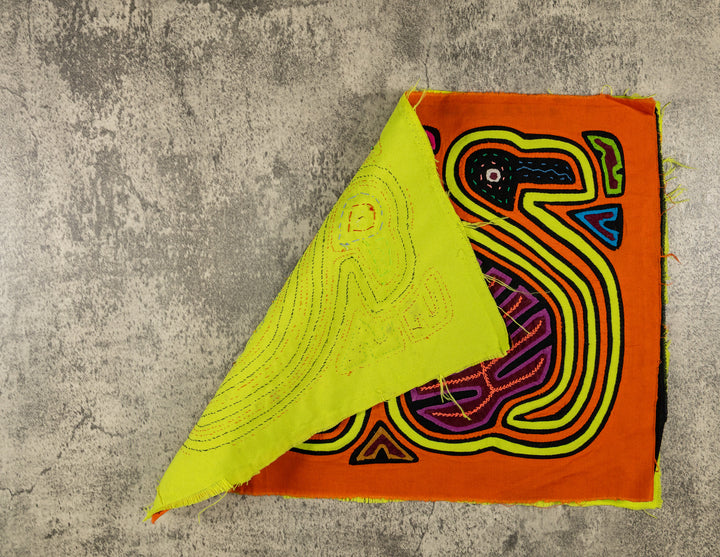 Orange And Yellow Swan Bird Mola