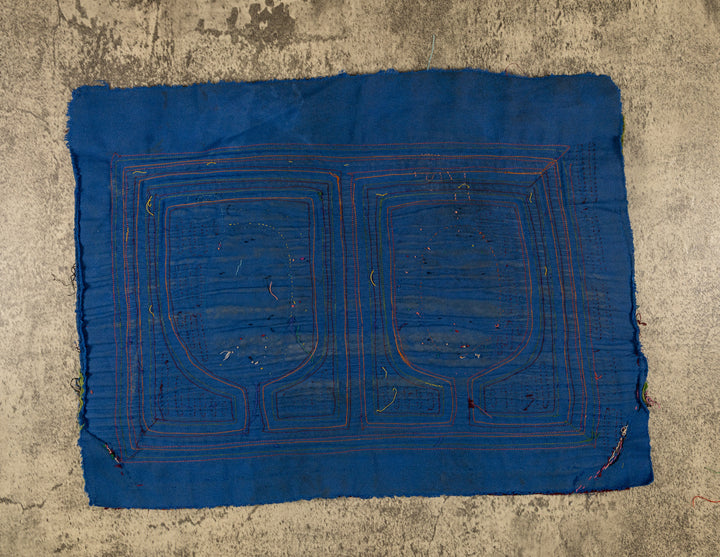 Vintage Machine-Stitched Classic Design Mola