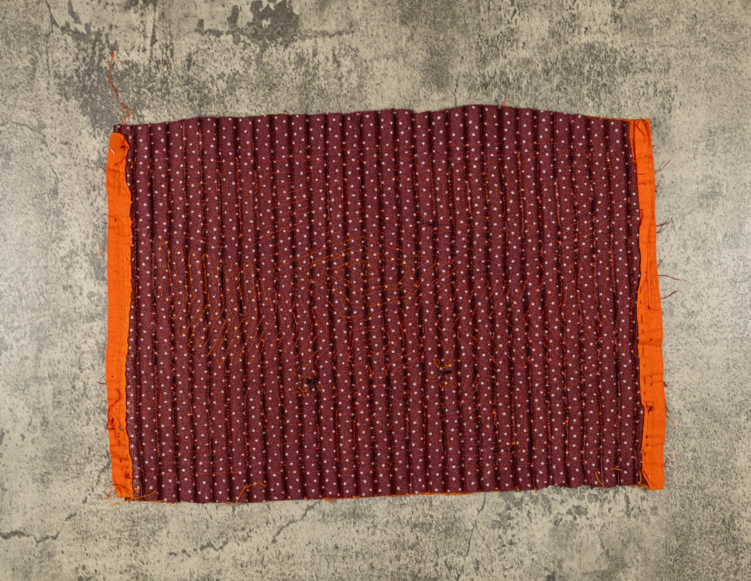 Orange And Black Pok-a-dot Quail Bird Mola