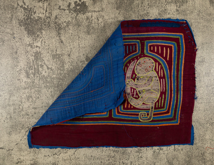 Vintage Machine-Stitched Classic Design Mola