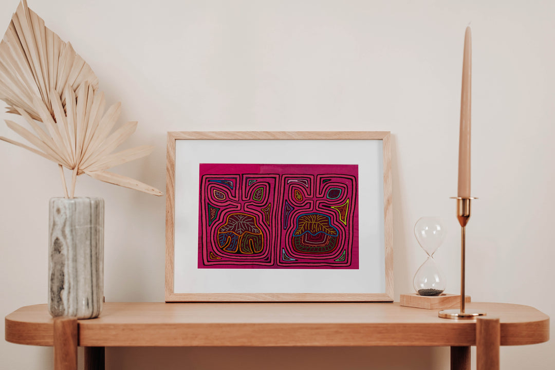 Pink Low Hanging Fruit Optical Illusion Mola