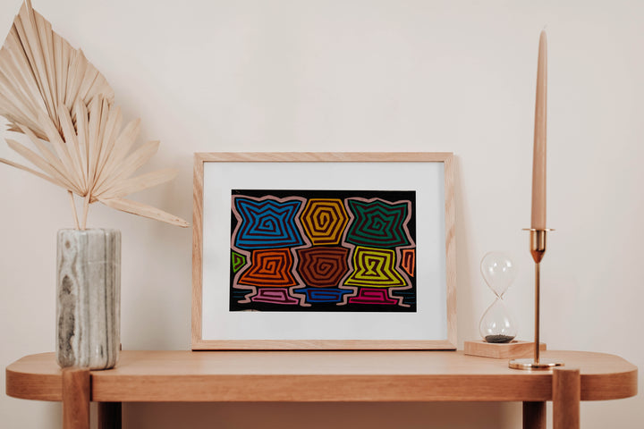 Rainbow Of Color Classic Design Mola