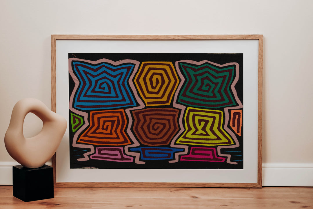 Rainbow Of Color Classic Design Mola