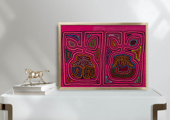 Pink Low Hanging Fruit Optical Illusion Mola