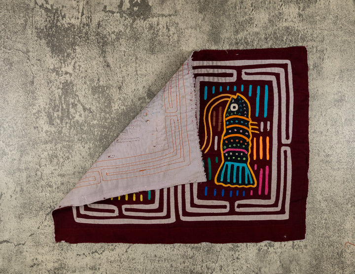 Machine-Stitched Classic Design Mola