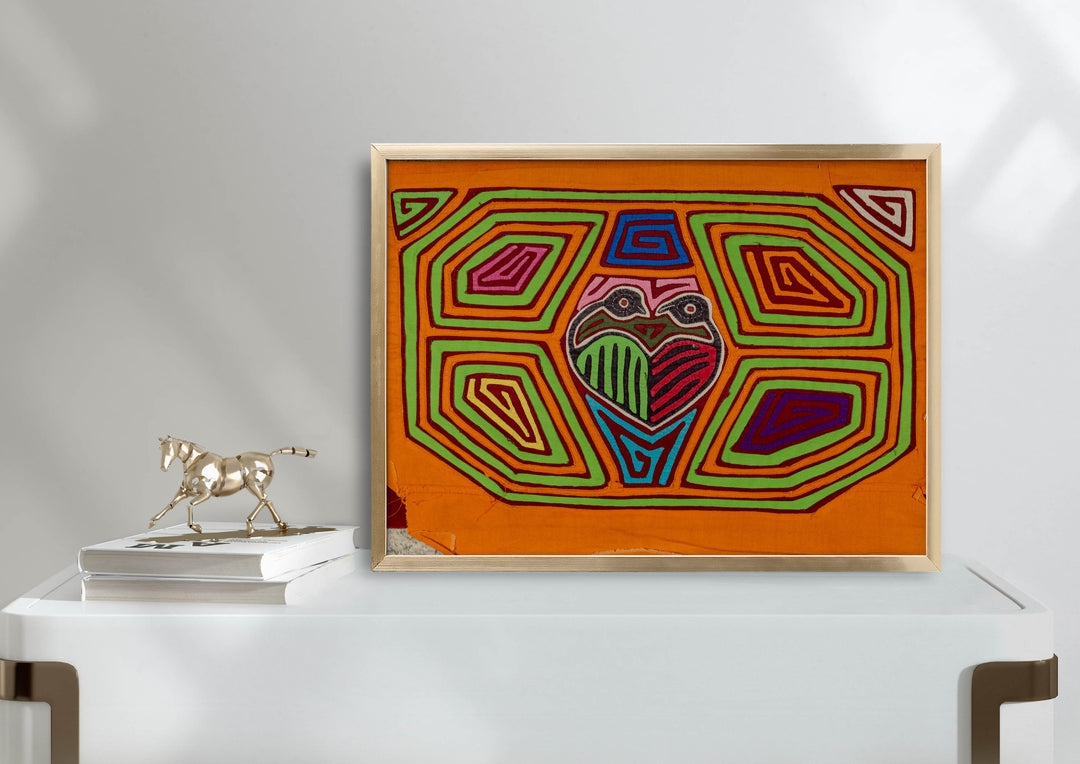 Machine-Stitched Classic Design Mola