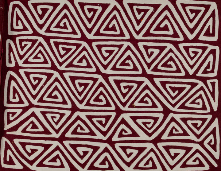 Burgundy And Wite Classic Design Mola