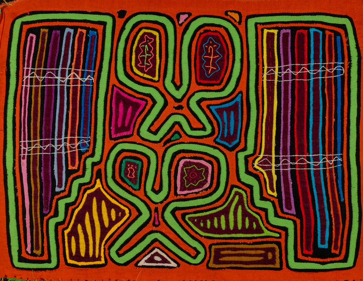 Orange And Green Macaras And Flute Mola