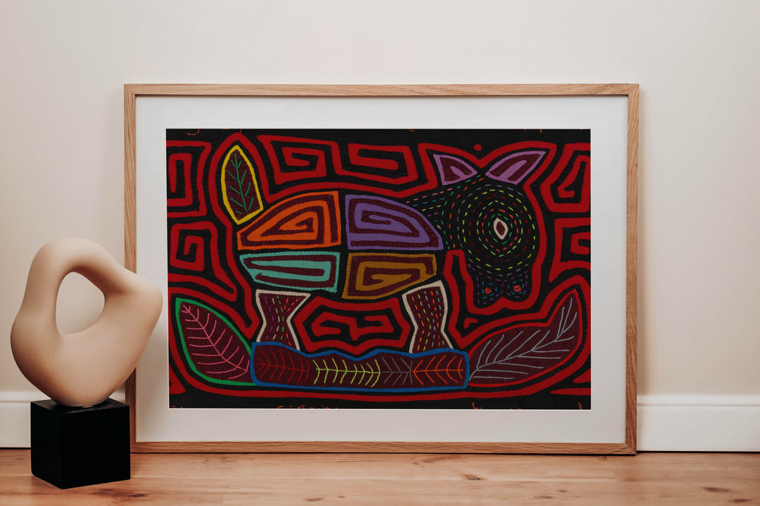 Black And Red Puppy Dog Mola