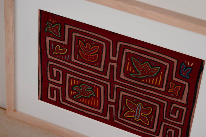 Machine-Stitched Classic Design Mola