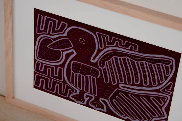 Maroon And Blue Duck Mola