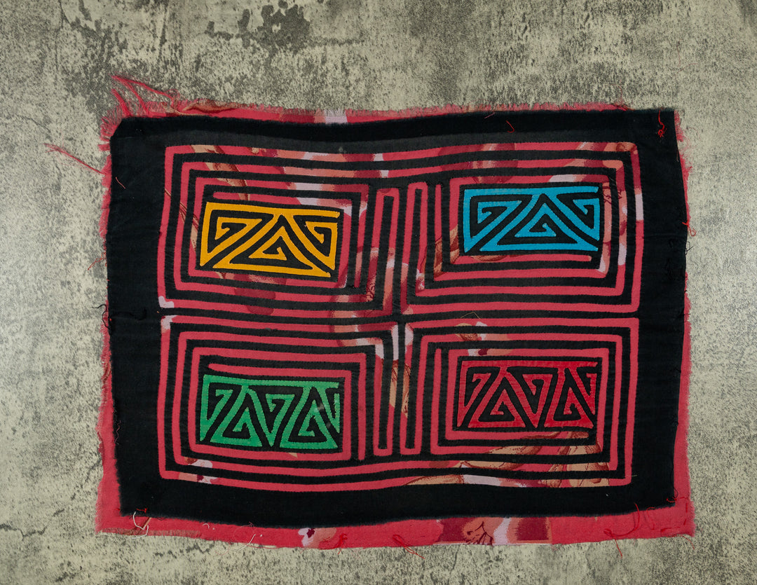 Vintage Black And Red Classic Design Mola