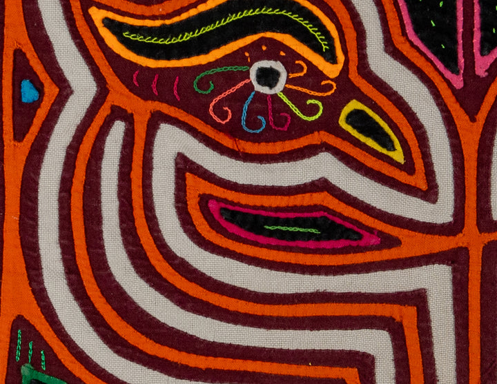 Machine-Stitched Classic Design Mola
