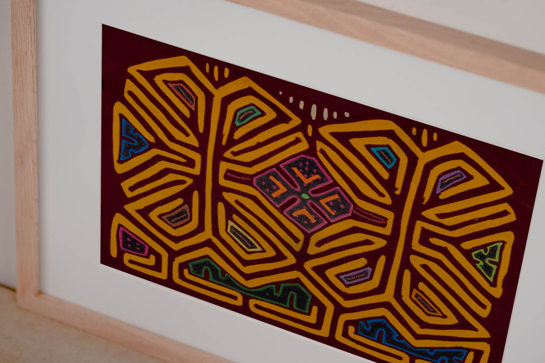 Machine-Stitched Classic Design Mola