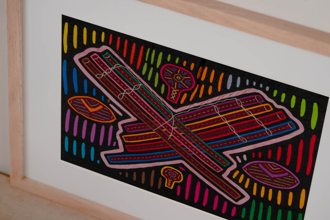 San Blas Island Musical Flute Mola