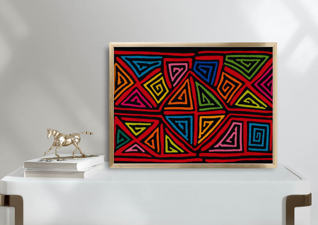Black And Red Classic Design Mola