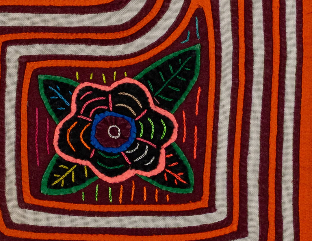 Machine-Stitched Classic Design Mola