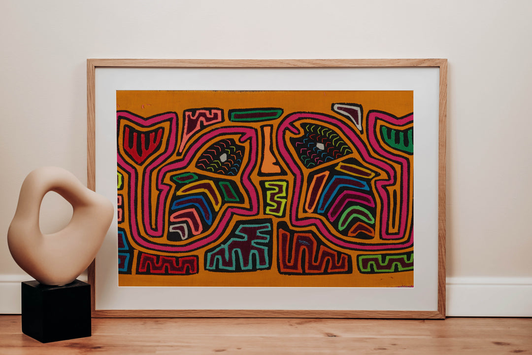 Orange And Pink Tropical Fish Mola