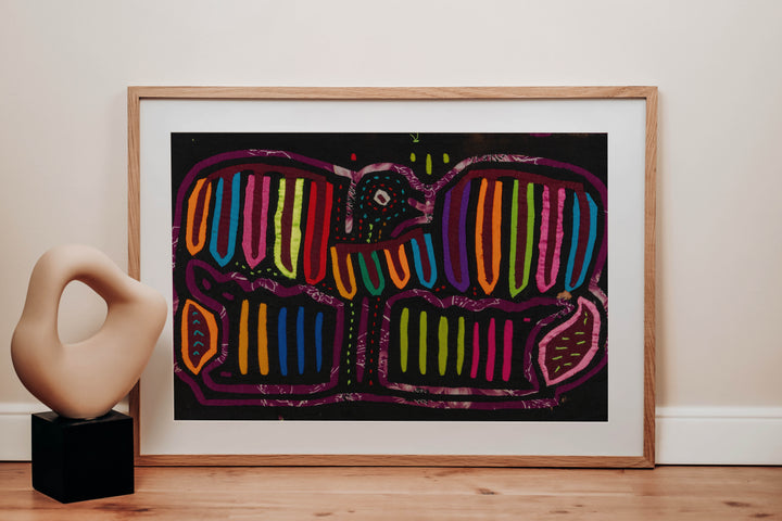 Black And Purple Thunderbird Mola