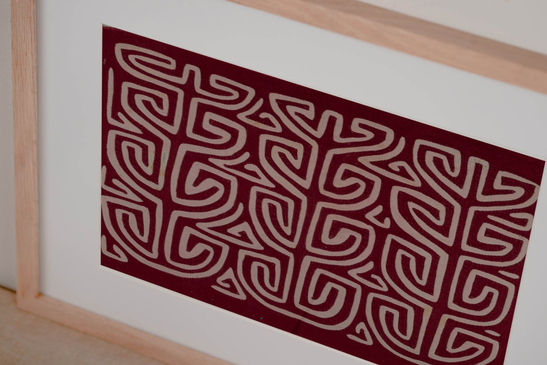 Cornstalk Design Mola