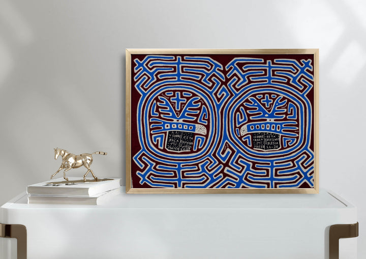 Burgundy And Blue Good News Christian Dove Mola