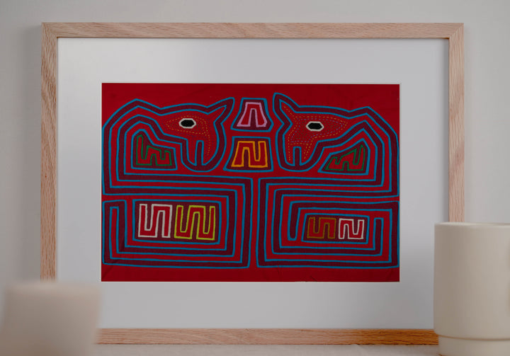 Red And Blue Loch Ness Monster Mola