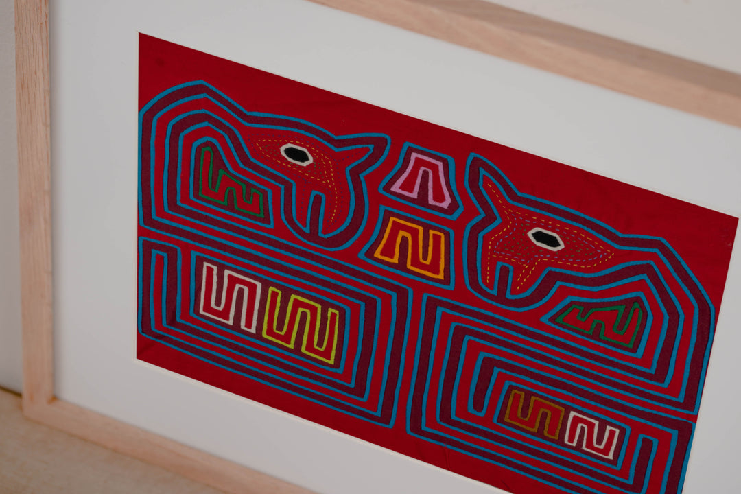 Red And Blue Loch Ness Monster Mola