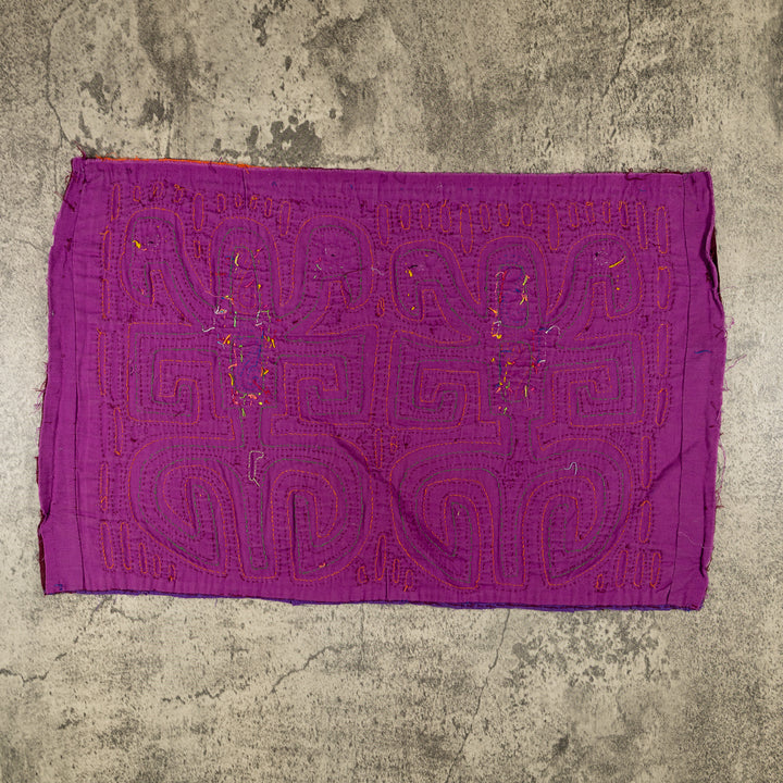 Orange And Purple Multi-Head Mola