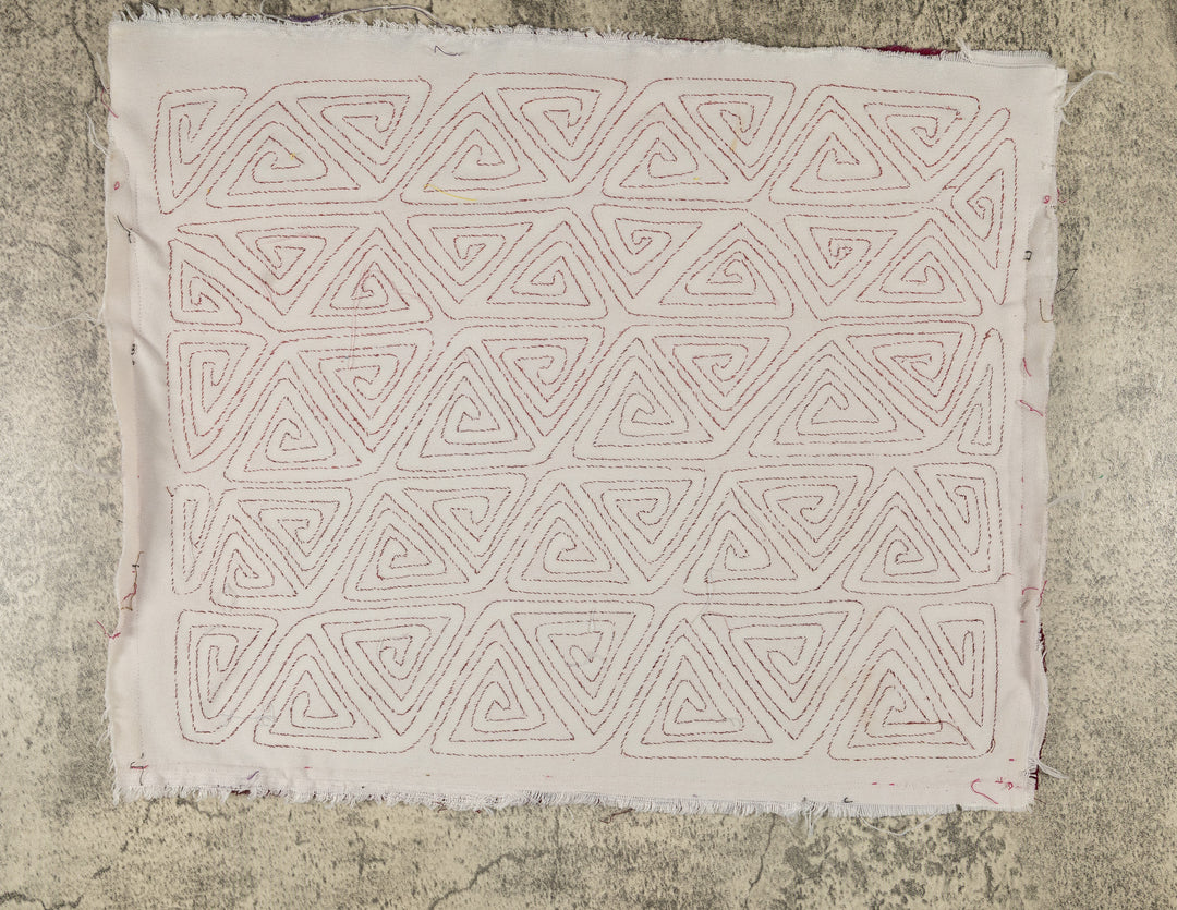 Burgundy And Wite Classic Design Mola