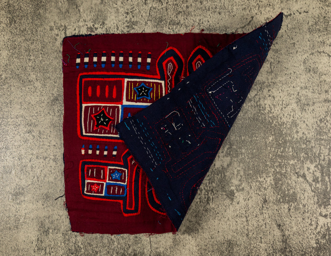 Patriotic Panamanian Flag Mola