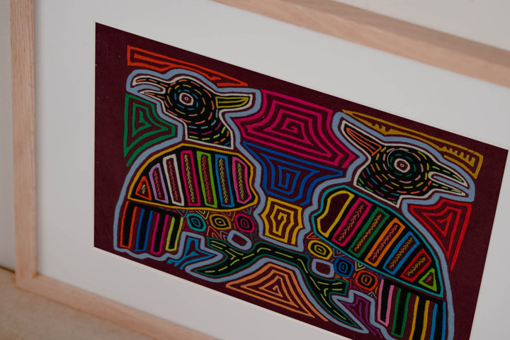 Rainbow Optical Illusion Bird Mola