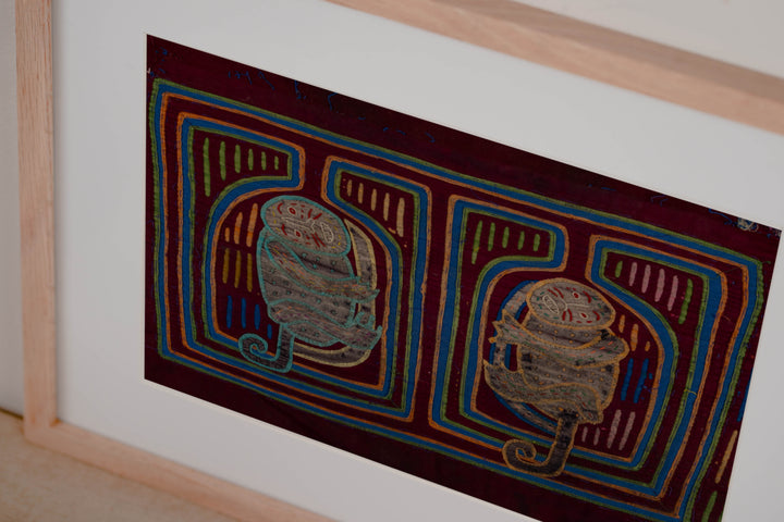 Vintage Machine-Stitched Classic Design Mola