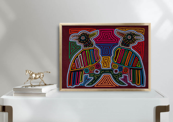Rainbow Optical Illusion Bird Mola