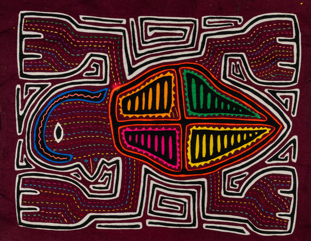 PreColombian Weirdo Design Mola