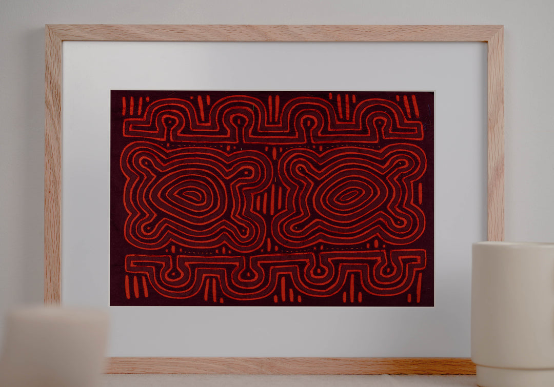 Black And Red Classic Design Mola