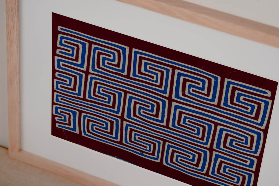 Machine-Stitched Classic Design Mola
