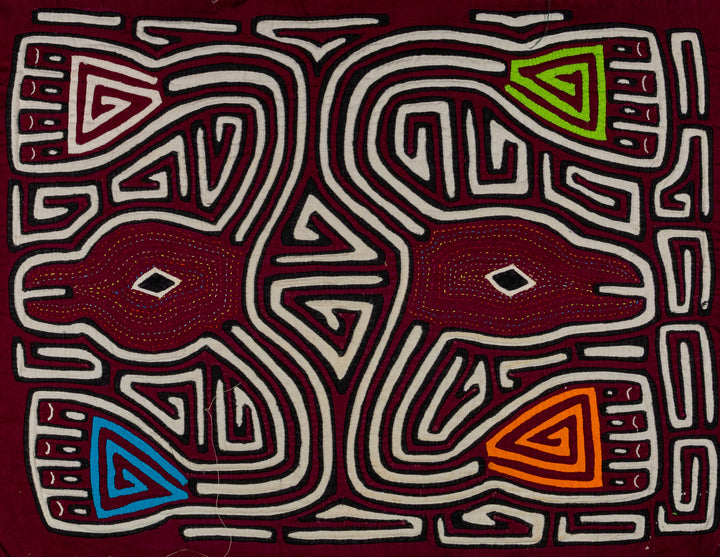 Maroon And White Creepy Crawly Things Mola