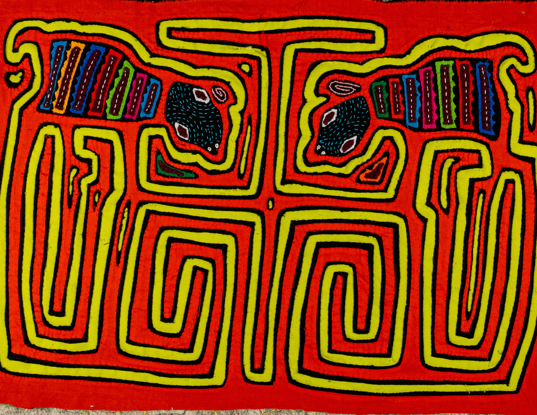 Orange And Yellow Bug In A Maze Mola