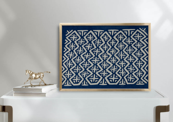Blue And White Classic Design Mola