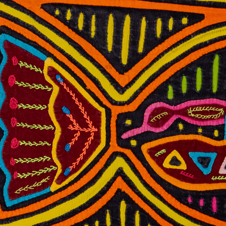 Orange And Yellow Birdcage Mola