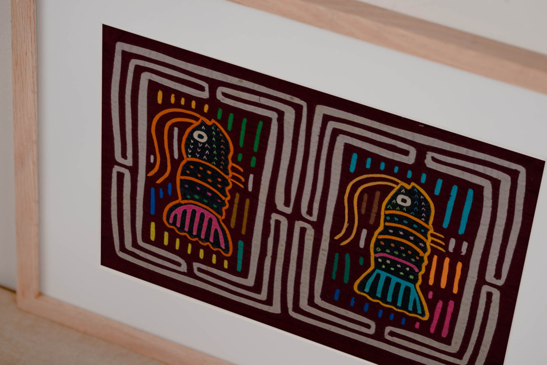 Machine-Stitched Classic Design Mola