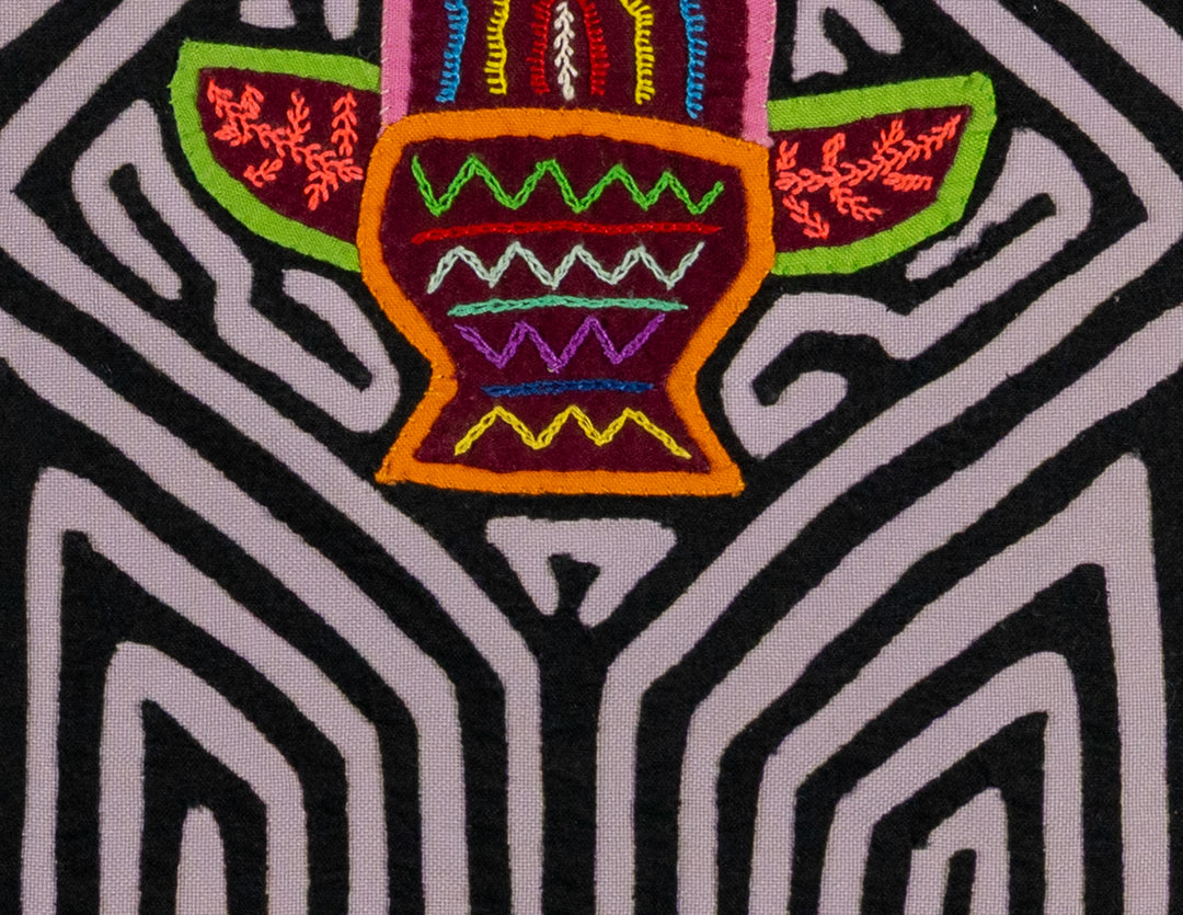 Black And Gray Flower Pot Mola