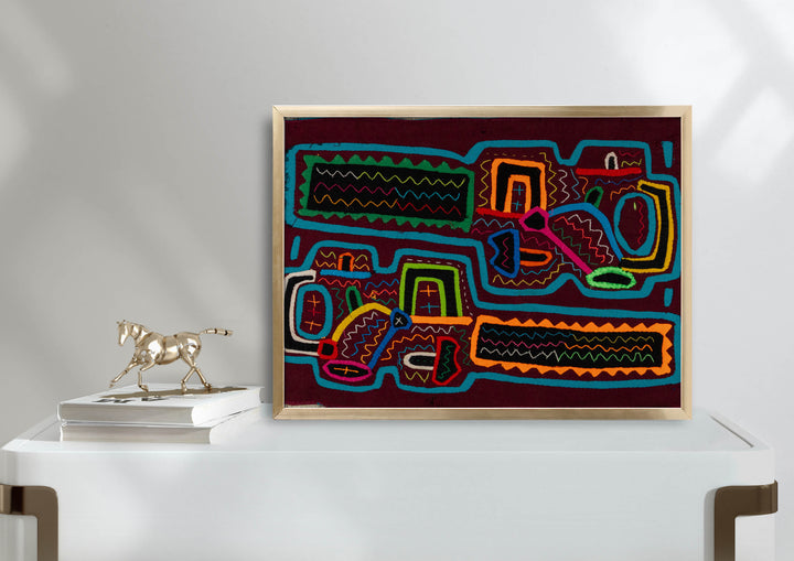 Multicolor Chainsaw Mola