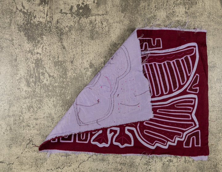 Burgundy And Blue Jungle Duck Bird Mola