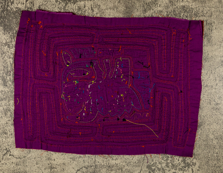 Orange And Purple Birdcage Mola