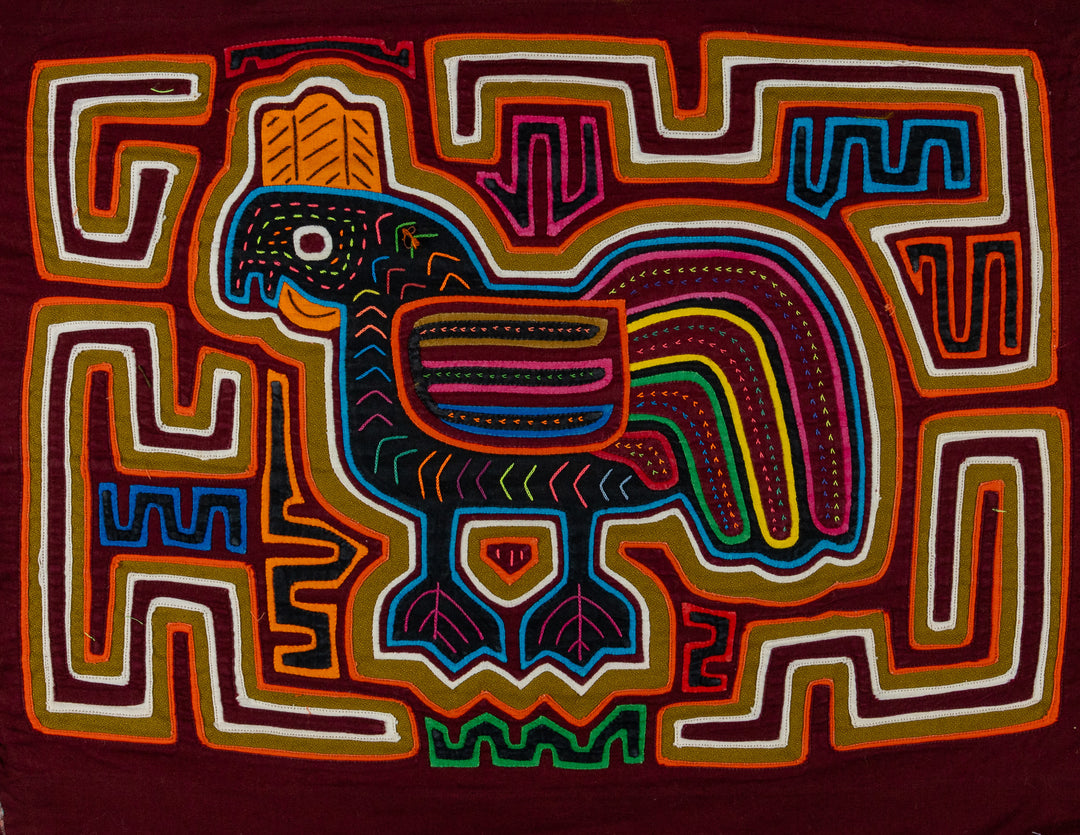 Machine-Stitched Classic Design Mola